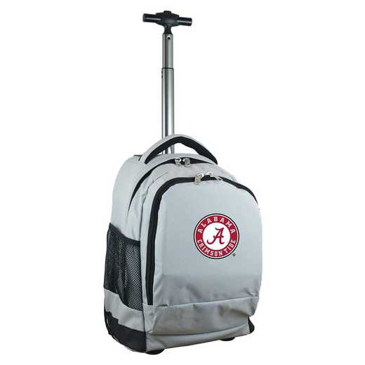CLALL780-GY: NCAA Alabama Crimson Tide Wheeled Premium Backpack